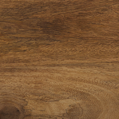 Mercana - Marquisa 22.5L x 22.5W x 20.8H Light Brown Wood W/ Black Metal Base Nesting Side Tables (Set of 2) - 69282 view 10