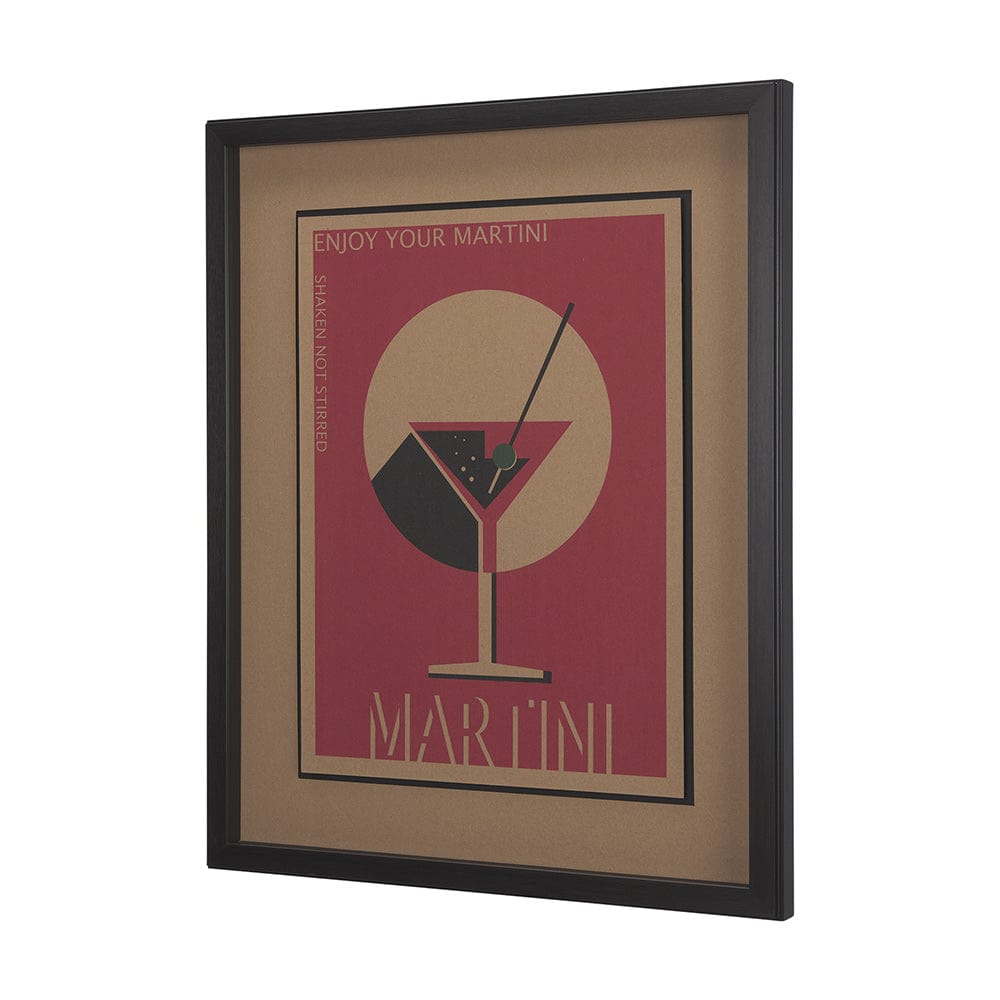 Mercana - Martini by Simeng a Framed Art Print Matted under Glass - 14187 view 2