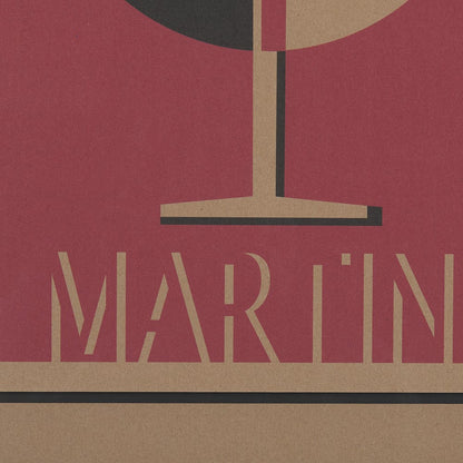 Mercana - Martini by Simeng a Framed Art Print Matted under Glass - 14187 view 6