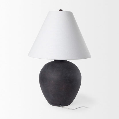Mercana - Marvin Black Ceramic Table Lamp - 70166 view 3