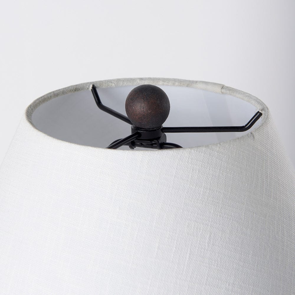 Mercana - Marvin Black Ceramic Table Lamp - 70166 view 4