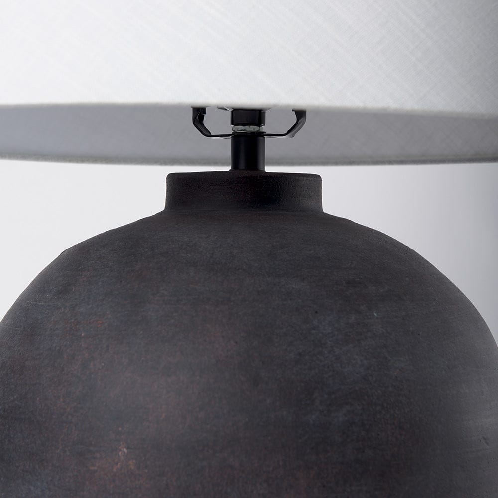 Mercana - Marvin Black Ceramic Table Lamp - 70166 view 6