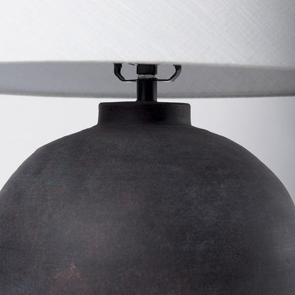 Mercana - Marvin Black Ceramic Table Lamp - 70166 view 6