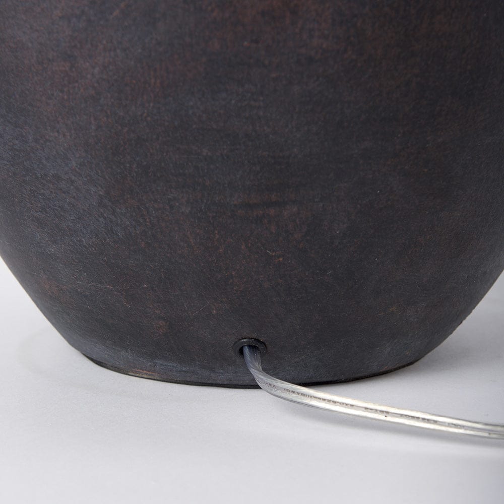 Mercana - Marvin Black Ceramic Table Lamp - 70166 view 8