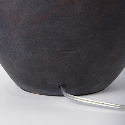 Mercana - Marvin Black Ceramic Table Lamp - 70166 view 8