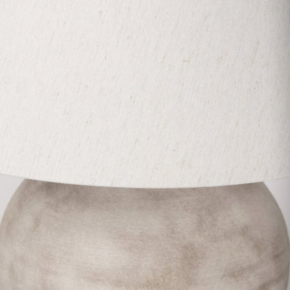 Mercana - Marvin Taupe Ceramic Table Lamp - 70167 view 5