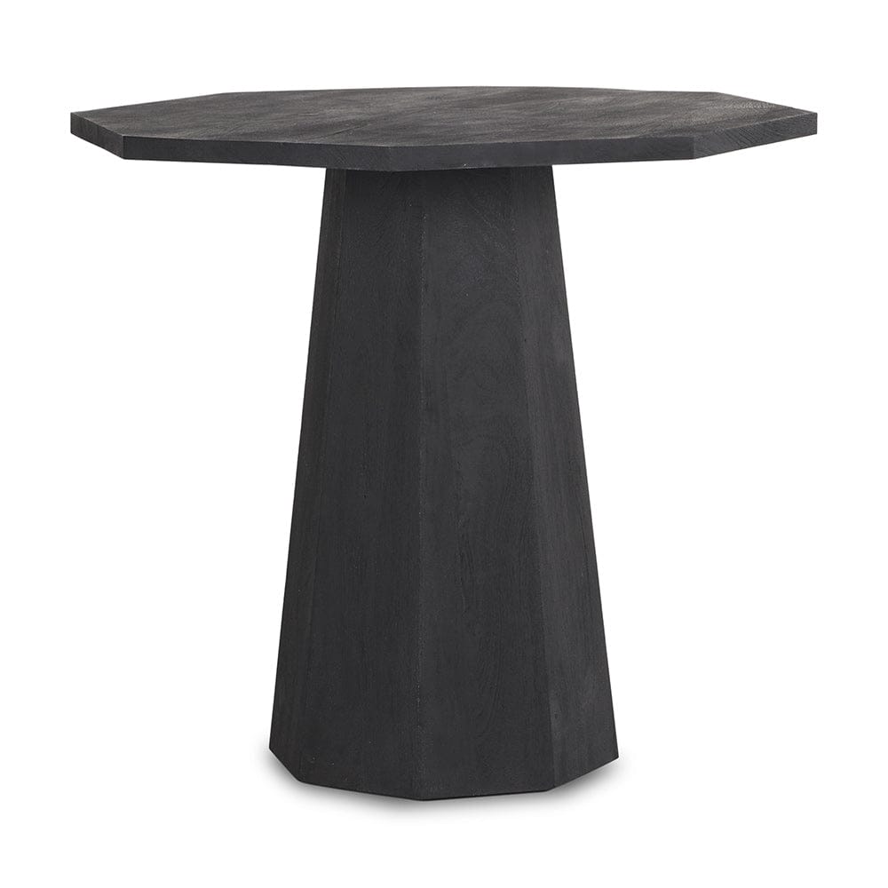 Mercana - Maxine Hexagonal Black Wood Foyer Table - 70165-AB view 1