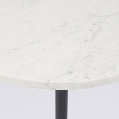 Mercana - Maxwell Marble Top Pedestal End/Side Table - 69975-AB view 4