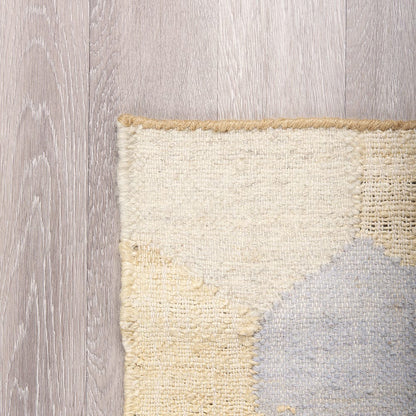 Mercana - Mayson 5x8 Cream Multi-Colored Honeycomb Pattern Area Rug - 69761_CLOSEOUT view 4