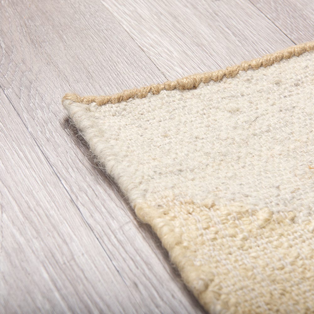 Mercana - Mayson 5x8 Cream Multi-Colored Honeycomb Pattern Area Rug - 69761_CLOSEOUT view 5