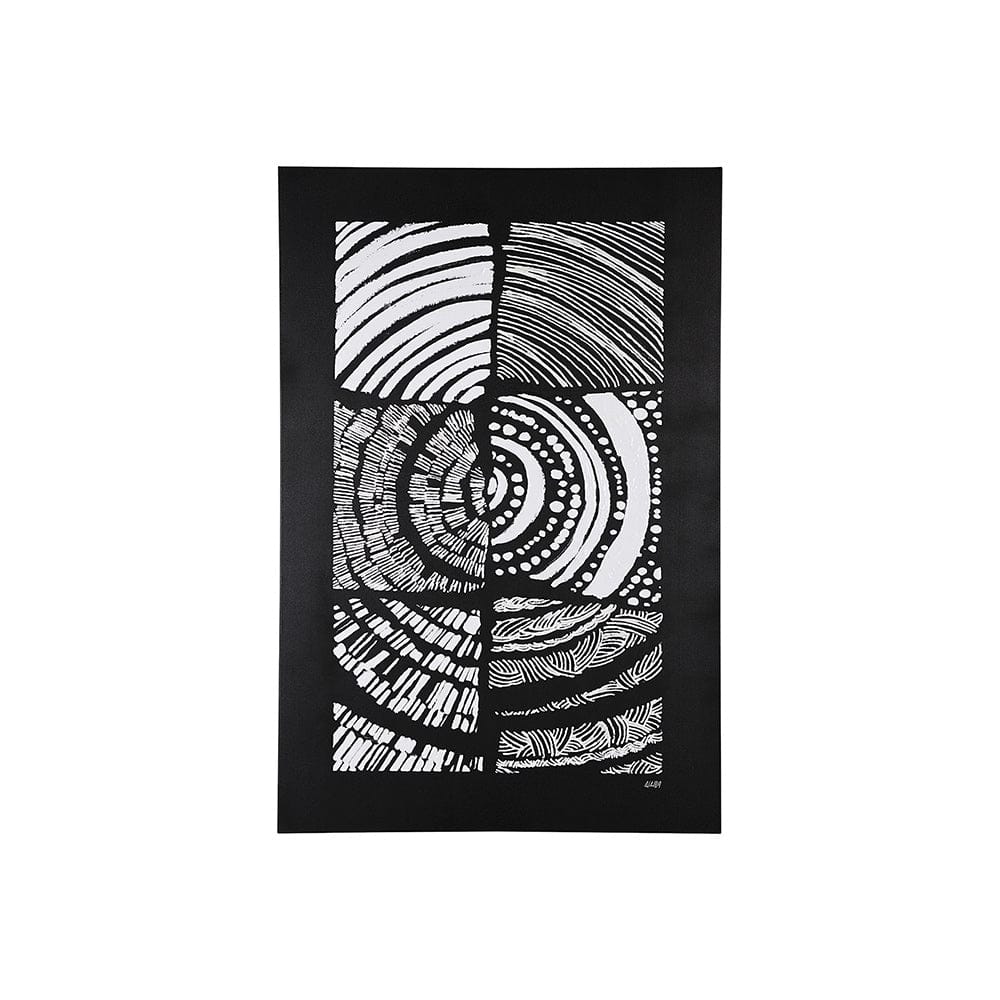 Mercana - Maze II by Alarm a Hand Embellished Textured Canvas - 101558-S view 1