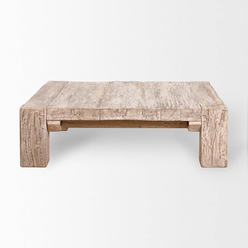 Mercana - McArthur 48x48 Square Reclaimed Solid Wood Coffee Table - 68448 view 4