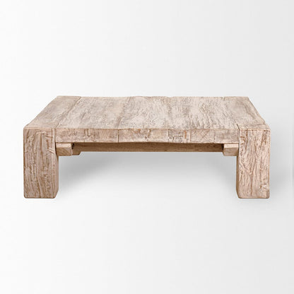 Mercana - McArthur 48x48 Square Reclaimed Solid Wood Coffee Table - 68448 view 4