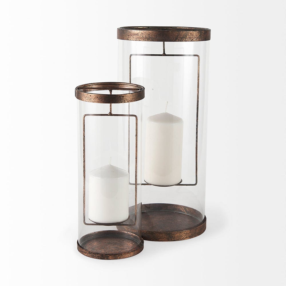 Mercana - McClure Small Copper Suspended Table Candle Holder - 53267 view 4