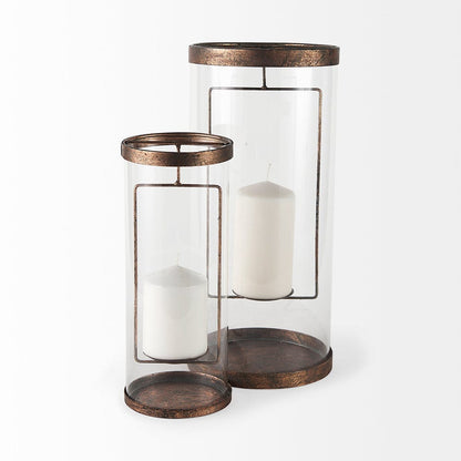 Mercana - McClure Small Copper Suspended Table Candle Holder - 53267 view 4