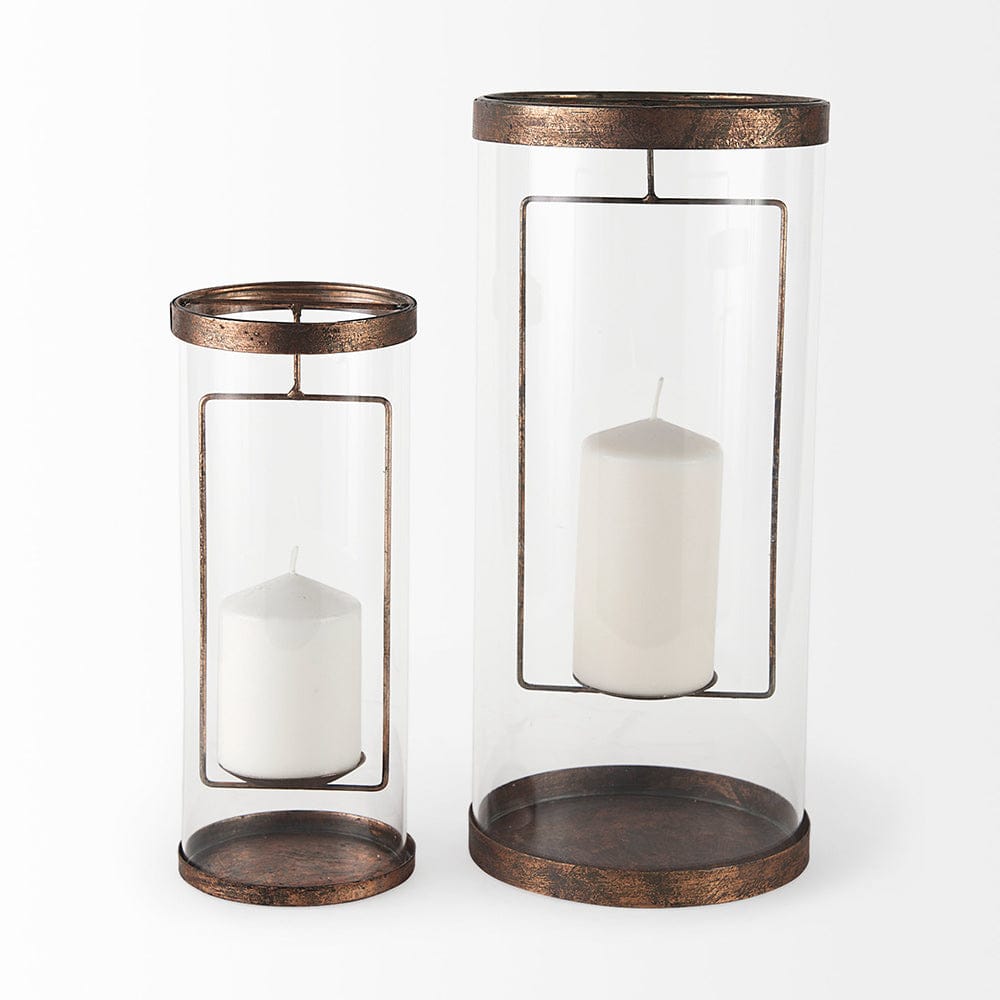 Mercana - McClure Small Copper Suspended Table Candle Holder - 53267 view 5
