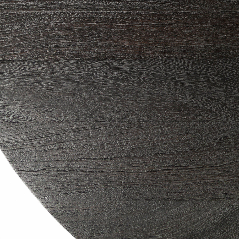 Mercana - McLeod II 54 L x 54 W x 28.75 H Round Brown Solid Wood Top Gold Metal Base Dining Table - 67502-AB view 4