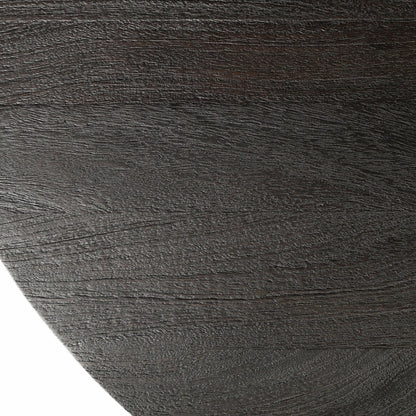 Mercana - McLeod II 54 L x 54 W x 28.75 H Round Brown Solid Wood Top Gold Metal Base Dining Table - 67502-AB view 4