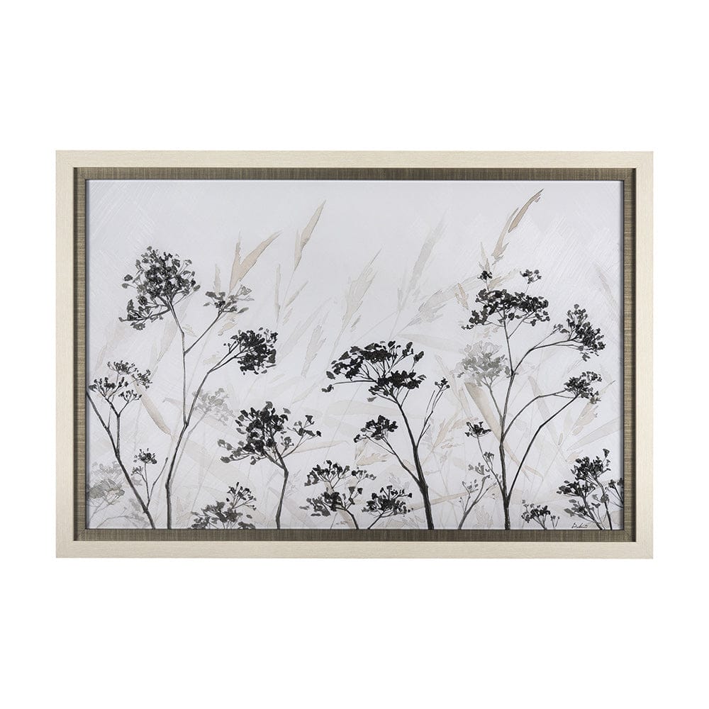 Mercana - Meadow by Mercana Studio a Hand Embellished Textured Framed Art Print Matted under Glass - 14700 view 1