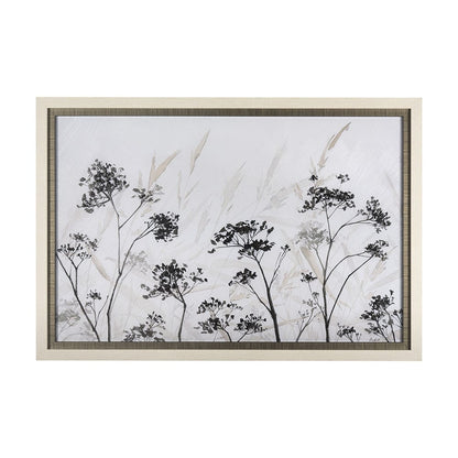 Mercana - Meadow by Mercana Studio a Hand Embellished Textured Framed Art Print Matted under Glass - 14700 view 1