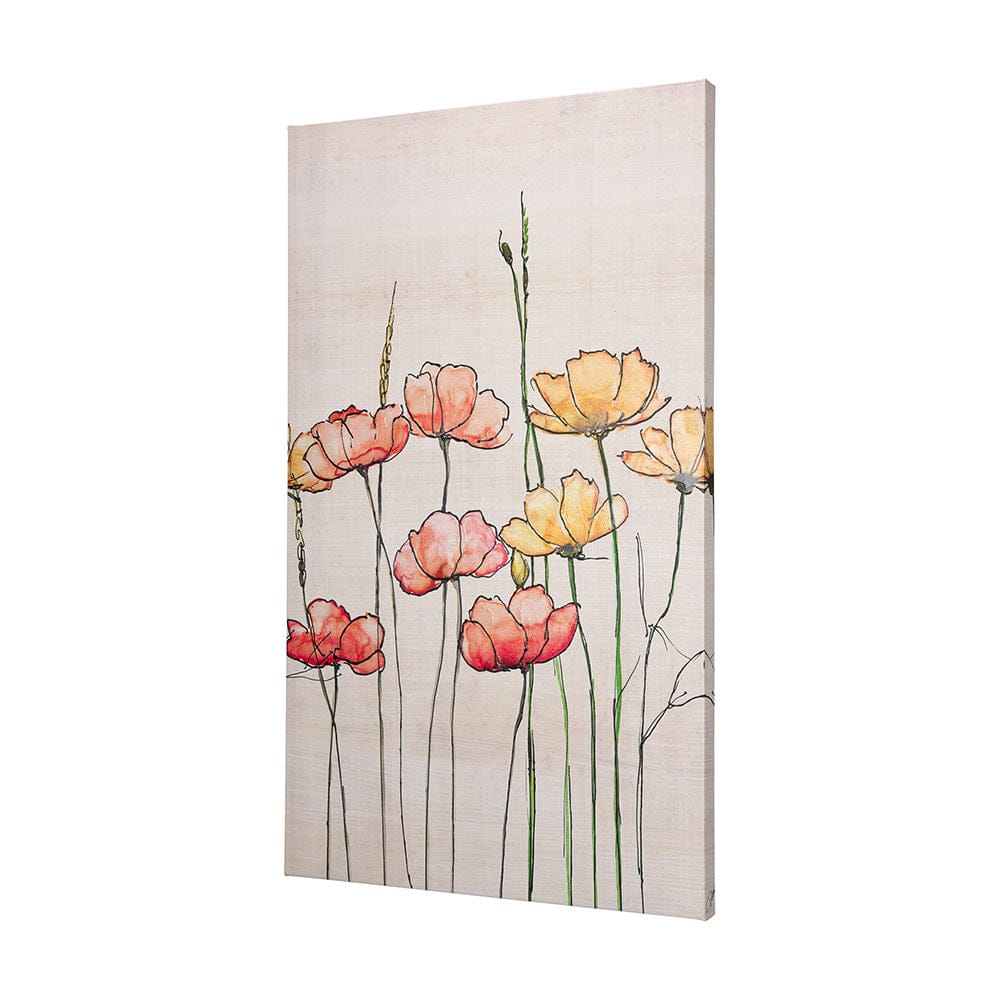 Mercana - Meadow flowers by Mercana Studio a Hand Embellished Textured Canvas - 102134-L view 2