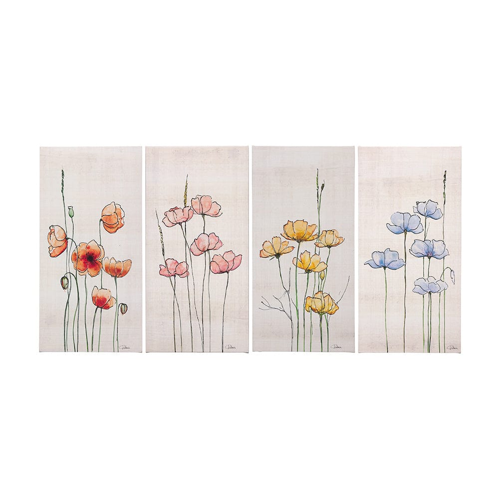 Mercana - Meadow flowers I by Mercana Studio a Hand Embellished Textured Canvas - 102130-L view 8
