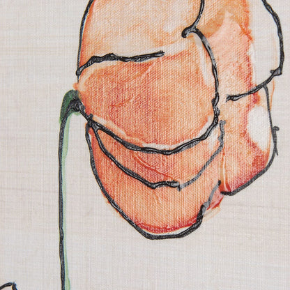 Mercana - Meadow flowers I by Mercana Studio a Hand Embellished Textured Canvas - 102130-S view 7