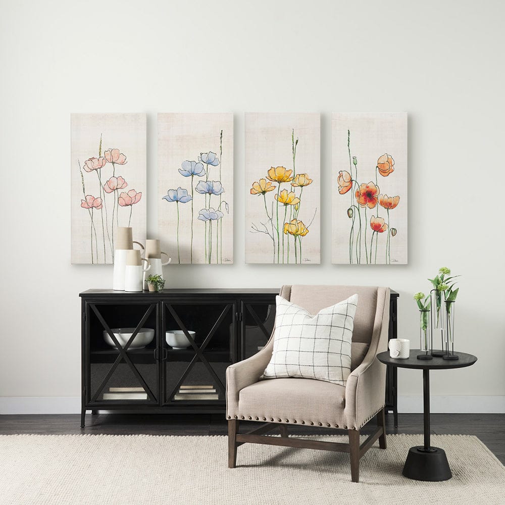 Mercana - Meadow flowers I by Mercana Studio a Hand Embellished Textured Canvas - 102130-S view 9