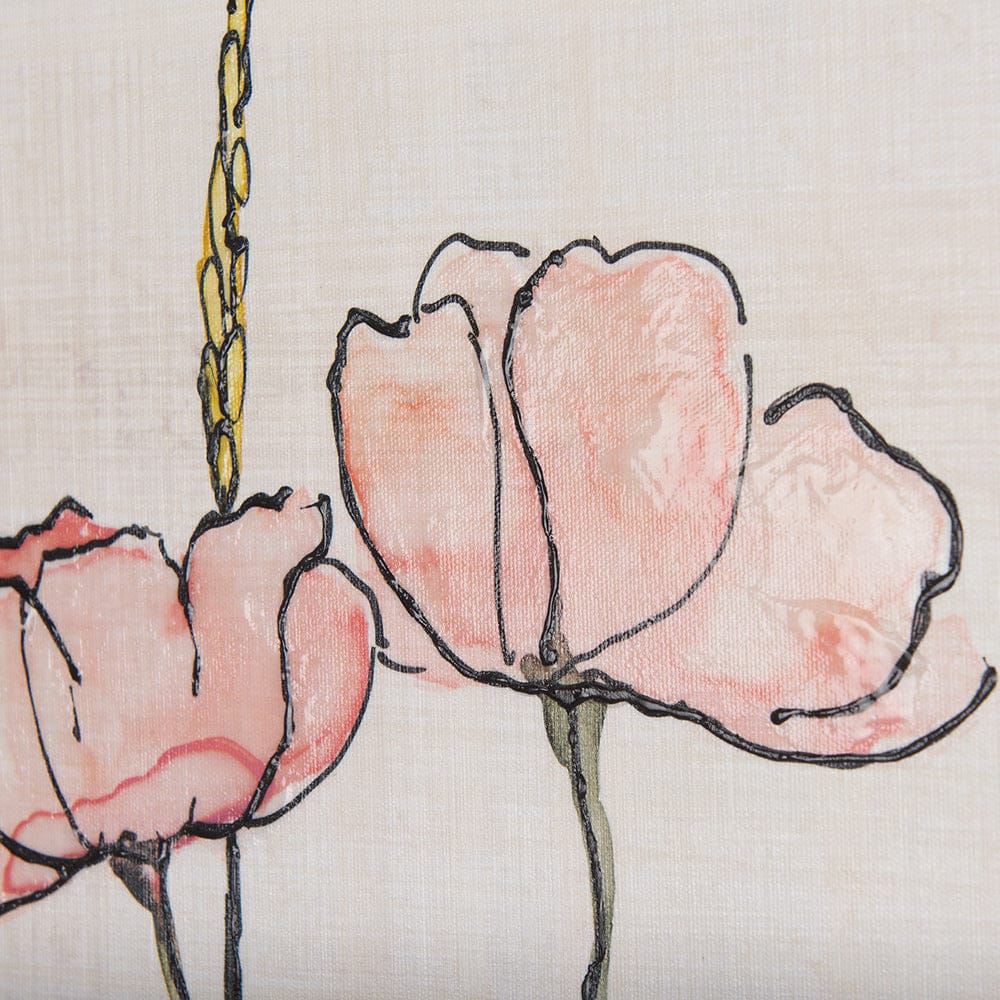 Mercana - Meadow flowers II by Mercana Studio a Hand Embellished Textured Canvas - 102131-L view 4