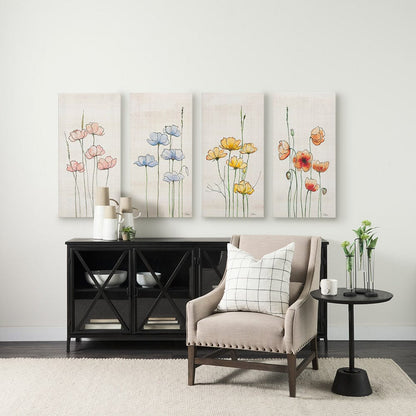Mercana - Meadow flowers II by Mercana Studio a Hand Embellished Textured Canvas - 102131-S view 9