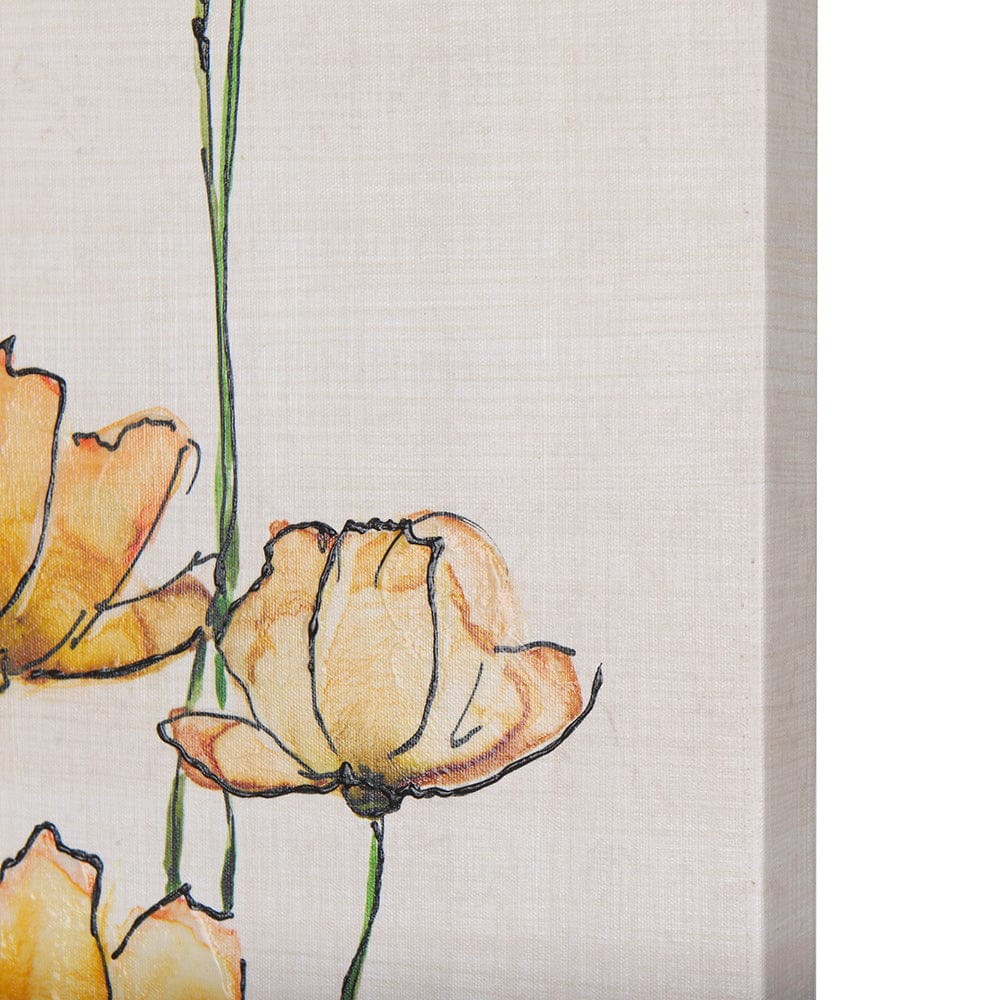 Mercana - Meadow flowers III by Mercana Studio a Hand Embellished Textured Canvas - 102132-S view 5