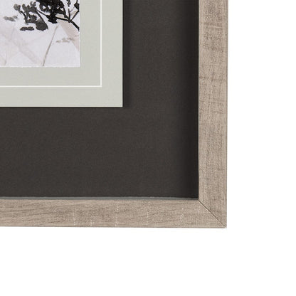 Mercana - Meadow L by Mercana Studio a Hand Embellished Textured Framed Art Print Matted under Glass - 14683 view 3