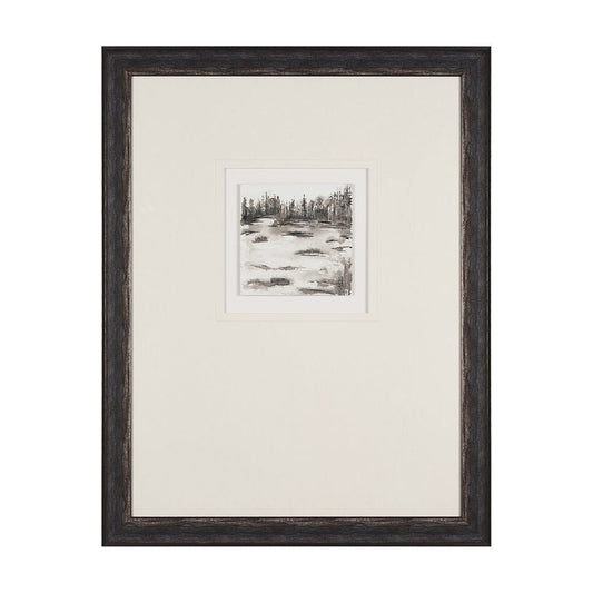 Mercana - Meadow View by Studio M a handmade Original Framed Artwork under Glass - 15103 view 1