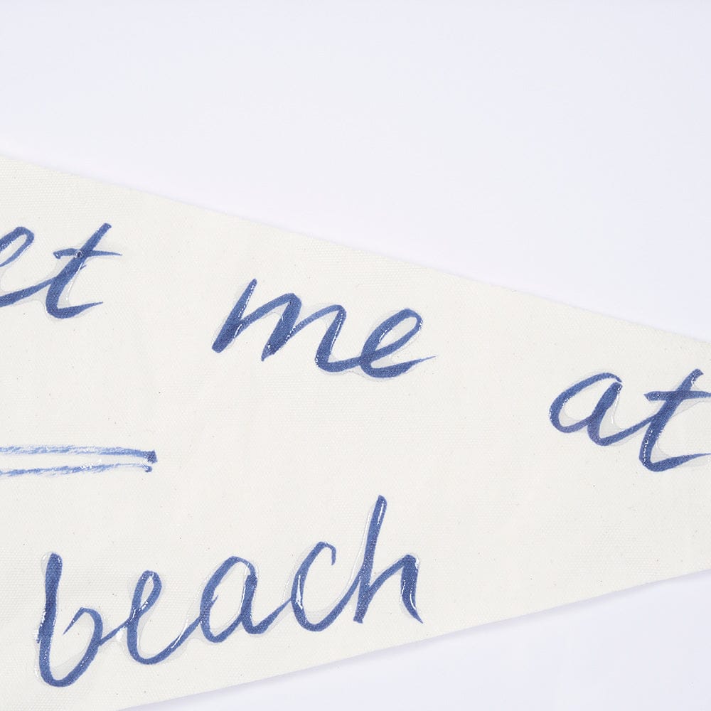 Mercana - Meet Me at The Beach by Mercana Studio Hand Embellished Textured Framed Art Print Matted under Glass - 15415 view 7