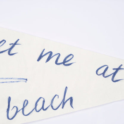 Mercana - Meet Me at The Beach by Mercana Studio Hand Embellished Textured Framed Art Print Matted under Glass - 15415 view 7