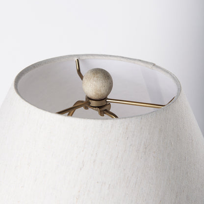 Mercana - Mehdi Cream Ceramic Table Lamp - 70168 view 4
