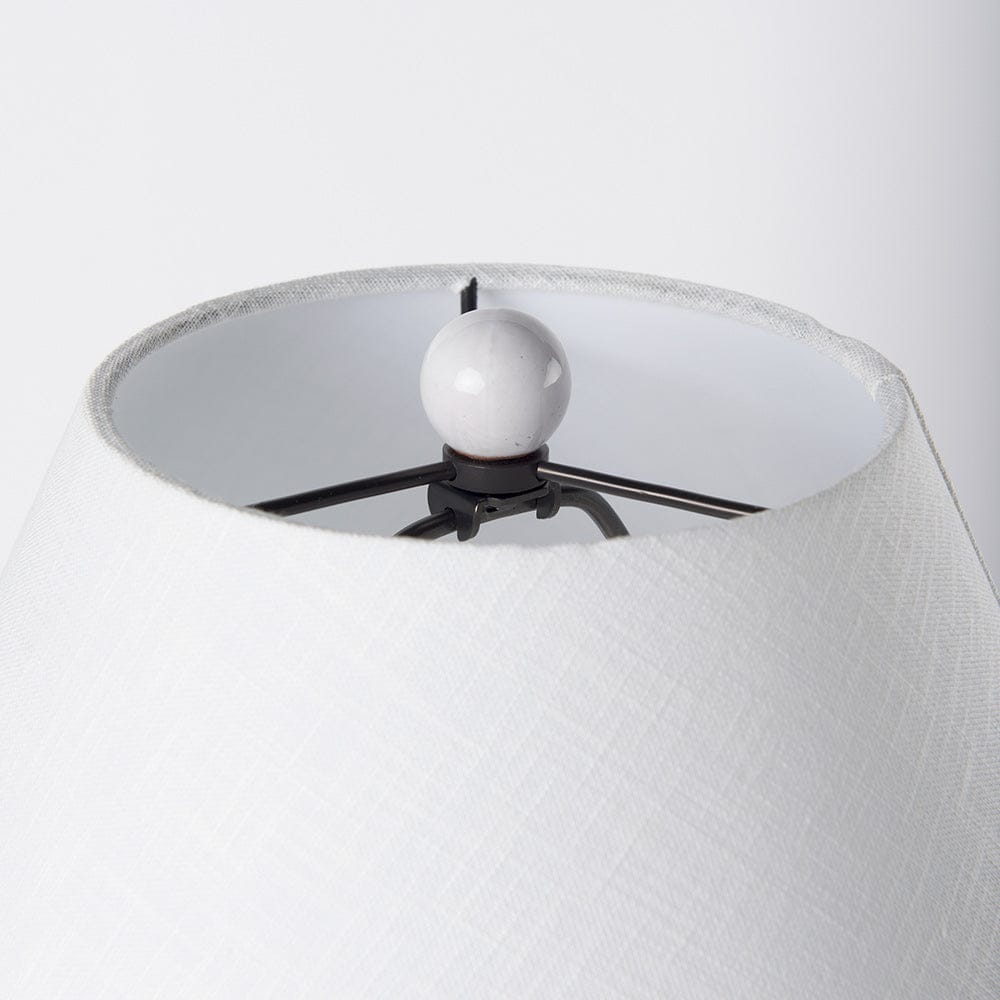 Mercana - Mehdi White Ceramic Table Lamp - 70169 view 4