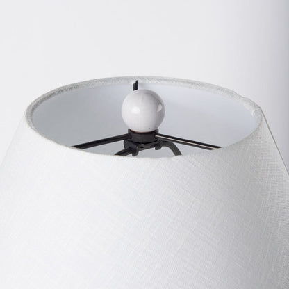 Mercana - Mehdi White Ceramic Table Lamp - 70169 view 4