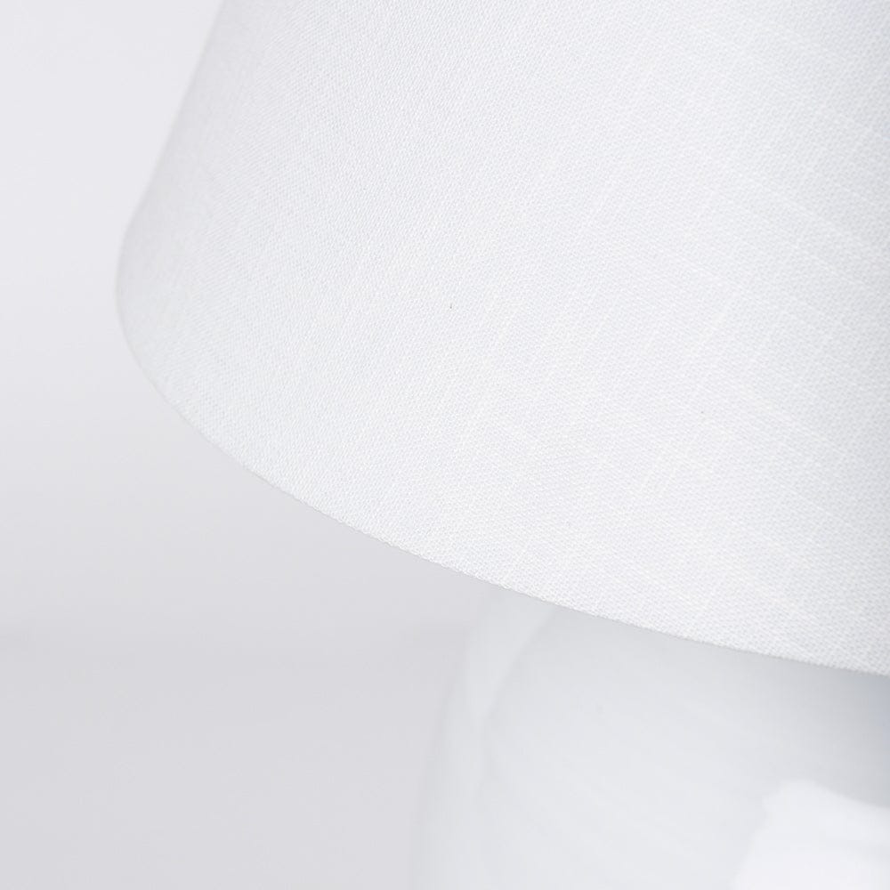 Mercana - Mehdi White Ceramic Table Lamp - 70169 view 5