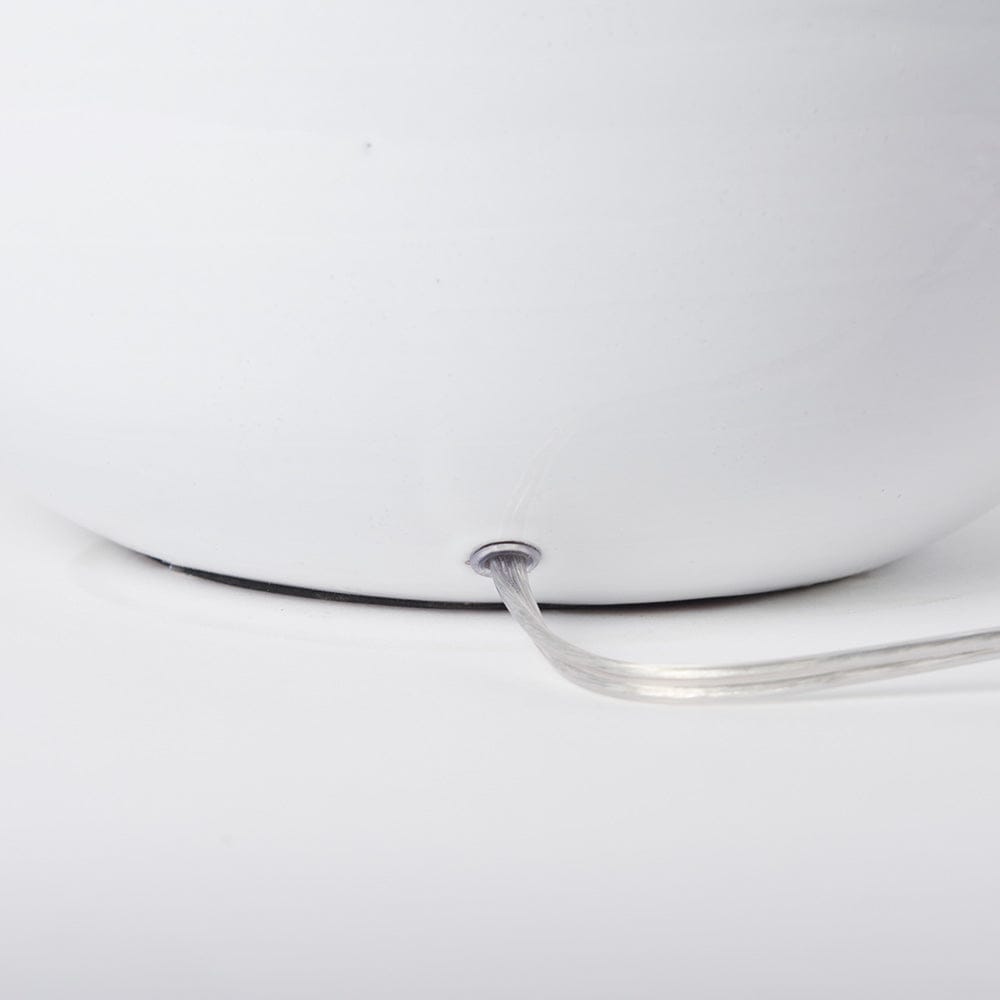 Mercana - Mehdi White Ceramic Table Lamp - 70169 view 8