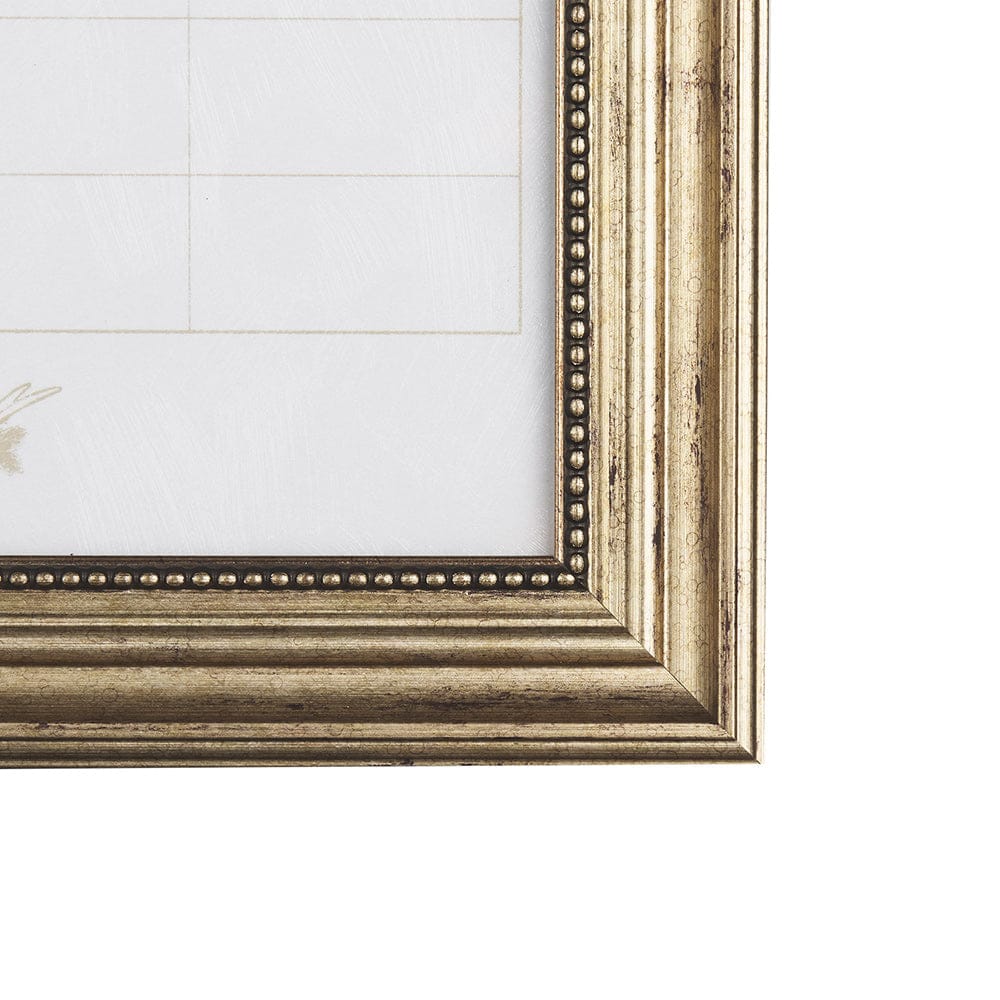 Mercana - MENU I by Mercana Studio a Hand Embellished Textured Framed Art Print Matted under Glass - 14097 view 3