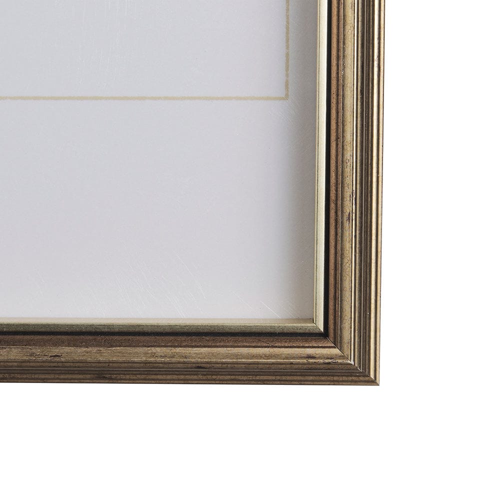 Mercana - MENU I by Mercana Studio a Hand Embellished Textured Framed Art Print Matted under Glass - 14099 view 3