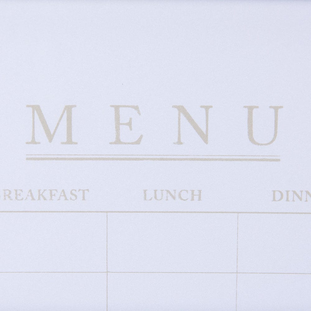 Mercana - MENU I by Mercana Studio a Hand Embellished Textured Framed Art Print Matted under Glass - 14390 view 7
