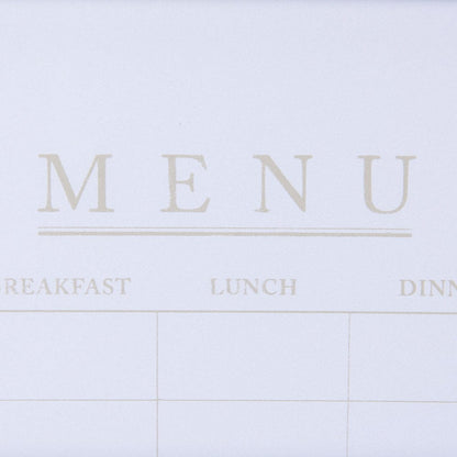 Mercana - MENU I by Mercana Studio a Hand Embellished Textured Framed Art Print Matted under Glass - 14390 view 7