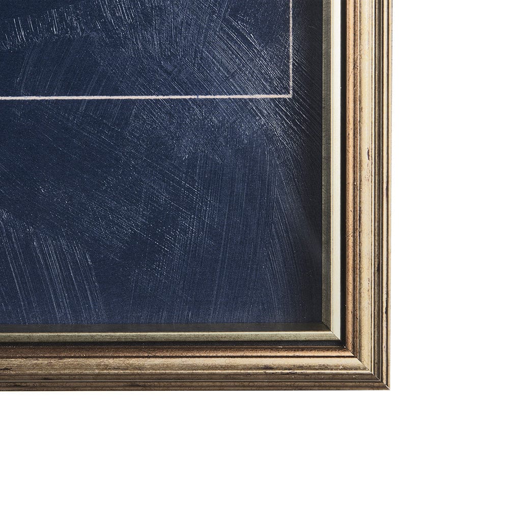 Mercana - MENU II by Mercana Studio a Hand Embellished Textured Framed Art Print Matted under Glass - 14100 view 3