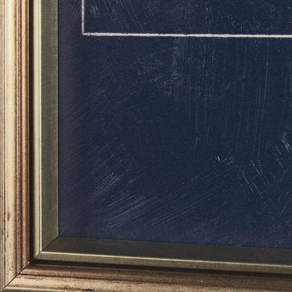 Mercana - MENU II by Mercana Studio a Hand Embellished Textured Framed Art Print Matted under Glass - 14100 view 5
