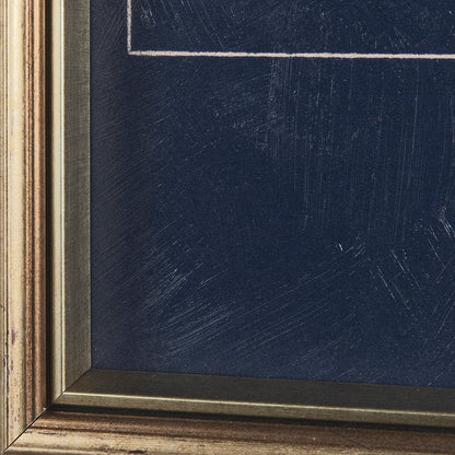 Mercana - MENU II by Mercana Studio a Hand Embellished Textured Framed Art Print Matted under Glass - 14100 view 5