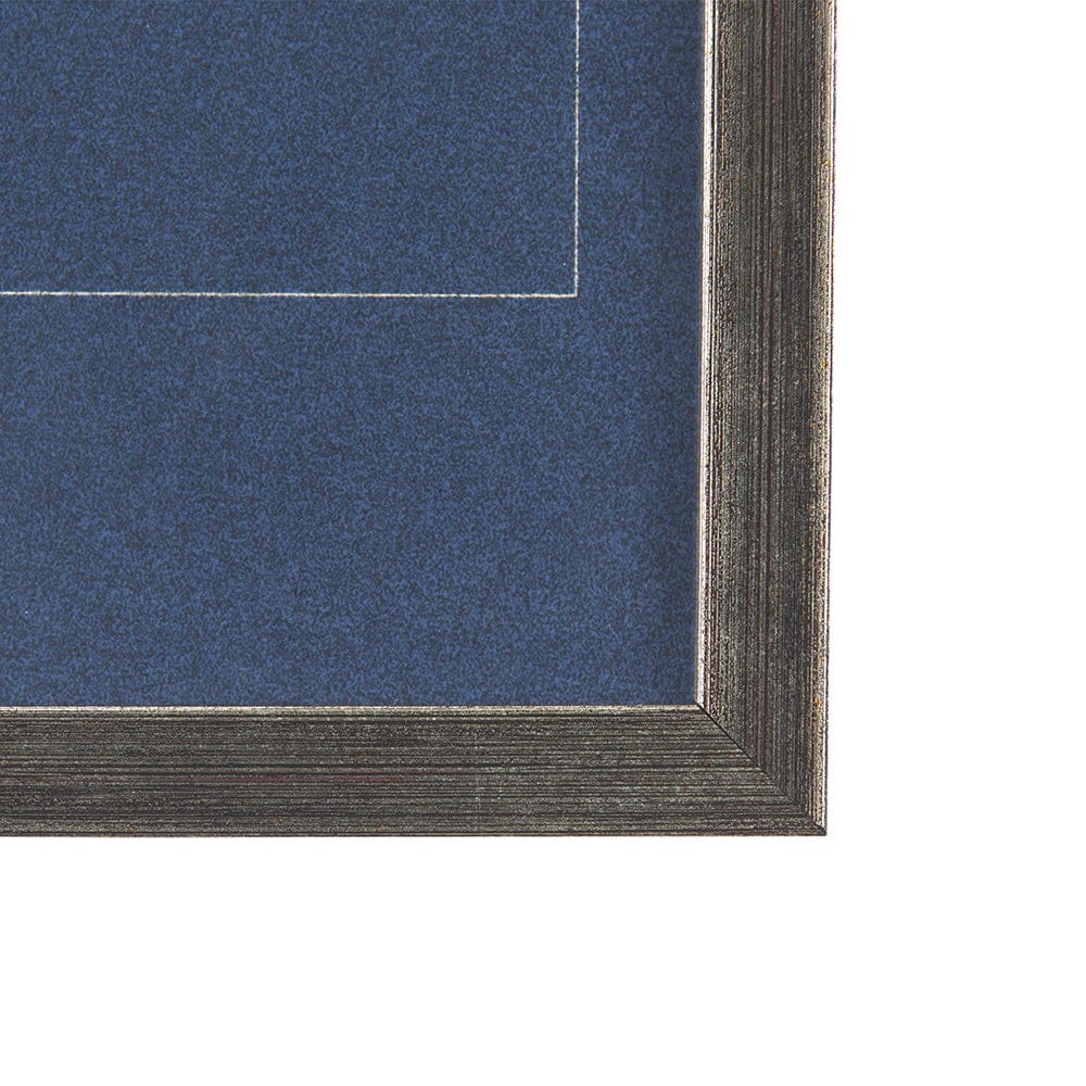 Mercana - MENU II by Mercana Studio a Hand Embellished Textured Framed Art Print Matted under Glass - 14391 view 3