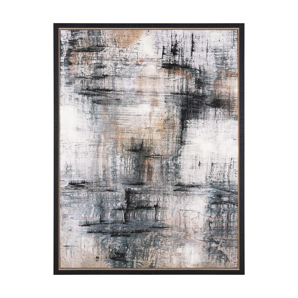 Mercana - Merge Framed Canvas by Morgan McLaren a Hand Embellished Textured Framed Canvas - 102638-FL view 1