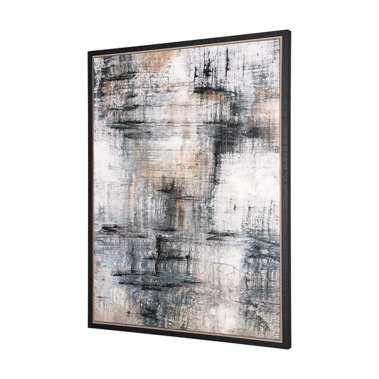 Mercana - Merge Framed Canvas by Morgan McLaren a Hand Embellished Textured Framed Canvas - 102638-FL view 2